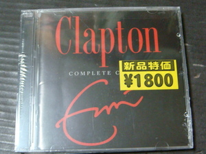  ERIC CLAPTON/エリック・クラプトン ベスト「COMPLETE CLAPTON/コンプリート・クラプトン」2CD 未開封 