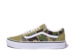 A BATHING APE × Vans ABC Camo Old Skool "Green" 26cm VN0A54F37BE