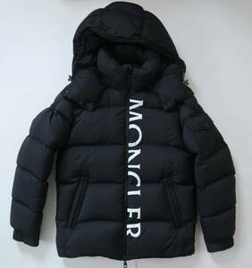 MONCLER モンクレール MAURES マウレス ナイロンショートダウンジャケット サイズ0(Sサイズ相当)ネイビー DIST 20-21AWモデル 国内正規品