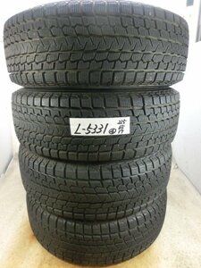 L-5331 溝あり 中古スタッドレス ヨコハマ アイスガード G075 225/65R17 102Q (4本)