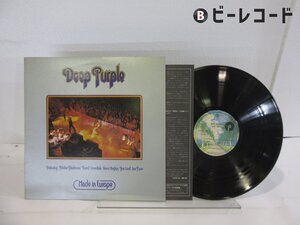 Deep Purple(ディープ・パープル)「Made In Europe」LP（12インチ）/Warner Bros. Records(P-10262W)/洋楽ロック