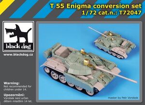 ブラックドッグ T72047 1/72 T-55 エニグマ コンバージョンセット （ トランぺッター用）