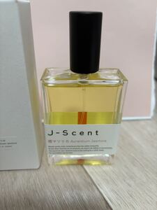 ☆ ジェイセント　 J-Scent オードパルファン　橙　マツリカ　数プッシュのみ　used ほぼ未使用☆