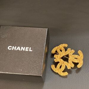 CHANEL 極美品 シャネル ココマーク ブローチ ゴールドカラー 箱付き レディース ブランド 正規品 人気商品 送料無料 おすすめ セール