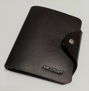 【送料込み】 ARTISAN 二つ折り財布 メンス ブラック