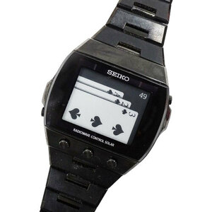 １円〜 セイコー SEIKO ブライツ S770-0AA0 時計 メンズ ブランド ソーラー電波 ステンレススチール SS デジタル文字盤 (v0082671700)