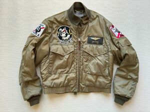 リアルマッコイズ WEP AVIATOR CLOTHING J-WFS VF-41（VFA-41） BLACK ACES ブラックエイセス カスタム サイズ：36R