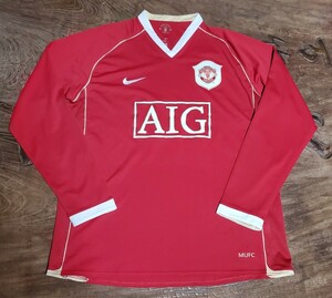 [値下げ交渉] 2006-07 ロナウド所属 マンチェスター・ユナイテッド NIKE 長袖 検)06 2007 MANCHESTER UNITED L/S RONALDO CR7 GIGGS ギグス