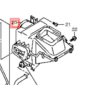 新品 未使用 スズキ純正 ジムニー JB23W 1型 2型 3型 ジムニーシエラ JB43W-2 クーリングユニット Suzuki Jimny Cooling Unit