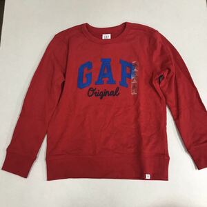 ■即決ですよ■ＧＡＰ■新品■150■ロゴ■トレーナー■完売品■赤■2-2