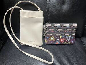 JILLSTUARTショルダーバッグ &LeSportsac ポーチ