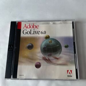 ◎(D1207-17）Adobe GoLive 6.0 日本語版 @Macintosh対応版@ シリアルナンバー付き