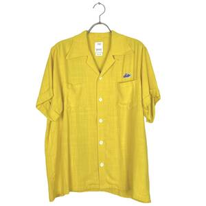 VISVIM(ビズビム) IRVING SHIRT S/S (SL RAYON) 19SS (yellow)