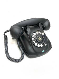 FM35*0.5　電電公社　4号Ａ電話機　黒電話　77.1　ダイヤル式　昭和レトロ　コレクション　アンティーク