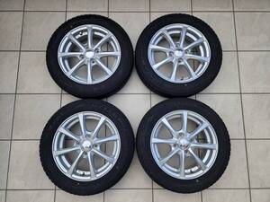 ★スタットレスタイヤ・ホイール★14インチ 4.5J +40 4穴 PCD100★155/65R14★JF1 JF2 N-BOX、JG1 JG2 N-ONE、JH1 JH2 N-WGN