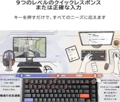 DrunkDeer A75 ラピッドトリガー キーボード メカニカル 有線