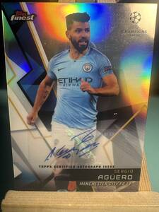 ●A288:SSP 2023-24 TOPPS Sergio Aguero AUTOGRAPH AUTO 直筆サインカード MANCHESTER CITY