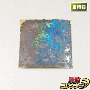 sB345s [当時物] ロッテ 旧ビックリマン チョコ版 6弾 ヘッド ブラックゼウス ホログラム