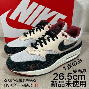 1円スタート売切り 新品未使用 正規品 NIKE ナイキ AIR MAX 1 エアマックス 1 26.5cm 完売品 90 95 97