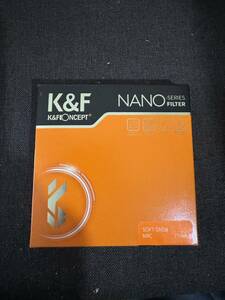 K&F Concept 77mm ハーフNDフィルター GND8