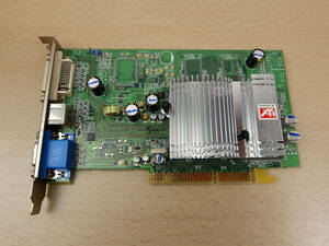 ATI Radeon 9600SE 128M AGPビデオカード 