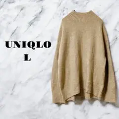 【ヴィンテージ】 UNIQLO ハイネック ニット レディース【L】