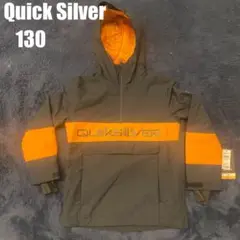 QUIKSILVER クイックシルバー　スノージャケット130 新品未使用　激安