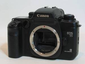 #即決！　Canon　EOS 55　ブラック　美品　#1154706