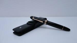 3583-2 文具祭 MONTBLANC モンブラン 万年筆 MEISTERSTUCK マイスターシュテュック No149 ペン先 18K 750 4810 筆記用具 ケース付 中古