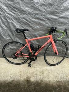 ★茨城県阿見町 直接引き取り　SPECIALIZED ALLEZ クロスバイク ロードバイク 自転車 ピンク？