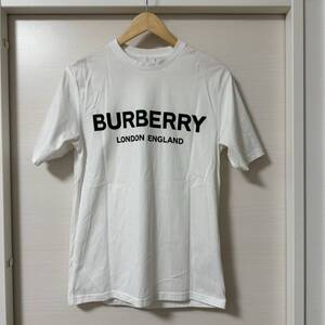 【美品】サイズXS バーバリー BURBERRY Tシャツ ホワイト　白　8026017