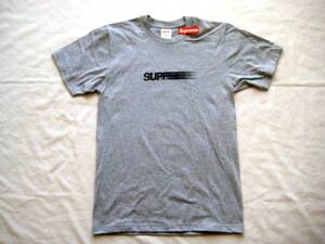 Mサイズ！16 Supreme Motion Logo TeeモーションロゴTシャツGrey