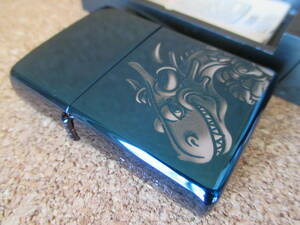 ZIPPO 『BLUE DRAGON ブルードラゴン 受注生産限定品』2006年12月製造 鳥山明 ブルドラ BD オイルライター ジッポー 廃版激レア 未使用品