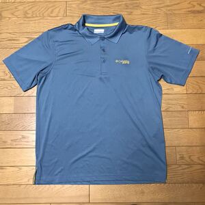 Columbia “PFG” OMNI-SHADE MEN’S SHORT SLEEVE SHIRTS size-M(着丈71身幅57) 未使用 送料無料 NCNR