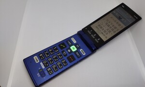 A245 au SIMフリー かんたんケータイ KYF38 KYOCERA 4Gガラホ 簡易動作確認＆簡易清掃＆初期化OK 判定○ 送料無料 SIMロック解除手続済