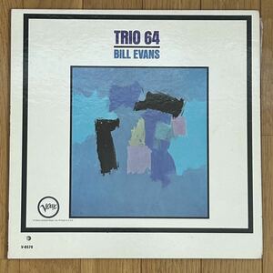 【美品！DGあり】希少Mono盤 USオリジナル Trio 64 / Bill Evans Verve Records V-8578 Paul Motian Gary Peacock 超音波洗浄済