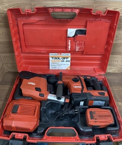 002○おすすめ商品○ヒルティ HILTI ロータリーハンマドリル TE6-A22　21.6V　3.0Ah　充電器、バッテリ2個、ケース　高崎店