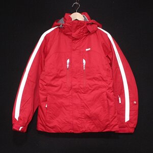 DESCENTE デサント 中綿入り スキーウェア ジャケット 11 レディース 赤