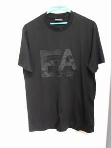 ★EA★エンポーリオアルマーニ★半袖Tシャツ★ブラック★サイズM★正規品★