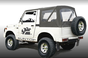 希少カラー ジムニー幌 SUNTOP ジムニー 幌（ミリタリーグリーン） 純正タイプ幌 JA11 JA12 JA22 JA51 JA71 SJ30 SJ40