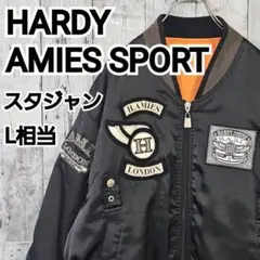 【HARDY AMIES SPORT】ハーディエイミス 刺繍 スタジャン L相