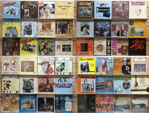 ◆ 同梱不可 【大量 ALL輸入盤!】ALL IMPORT PRESS FOLK & COUNTRY フォーク＆カントリー / HANK WILLIAMS, BILL MONROE, THE CARTER FAMIL