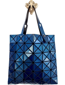 美品◆ ISSEY MIYAKE BAOBAO BAG イッセイミヤケ バオバオ ショルダーバッグ ハンドバッグ LUCENT ルーセント メタル マーメイドブルー