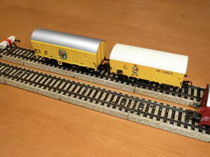 MARKLIN　/　メルクリン　/　Bananen Wagen Set　/　バナナ運搬貨車セット　ジャマイカ産とエクアドル産　/　4411 ＆ 4509