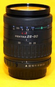 ★一発即決★訳あり★smc PENTAX-FA 28-80mm F3.5-5.6★PENTAX純正「KAマウント用」標準ズームレンズ★K-1でも使用可能★