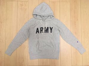 【希少未使用・直接引取可】champion/ チャンピオン 復刻 ARMY Reverse weave リバースウィーブ パーカー C8-D110 レディース Mサイズ