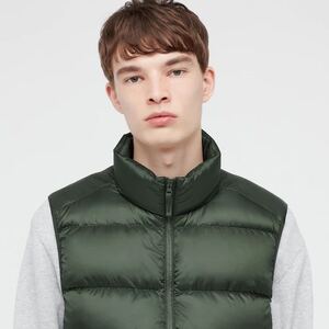 Mサイズ ウルトラライトダウンベスト 59 DARK GREEN UNIQLOユニクロ