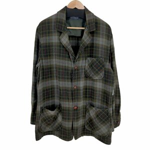 PENDLETON(ペンドルトン) 50S USA製 タータンチェック アンコンジャケット メンズ imp 中古 古着 0705