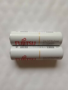 FUJITSU　単3形ニッケル水素電池バラ売り2本