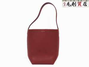 THE ROW ザロウ Small N/S Park Tote スモールトートバッグ TCP ワインレッド W1314 L129 極上美品 バッグ